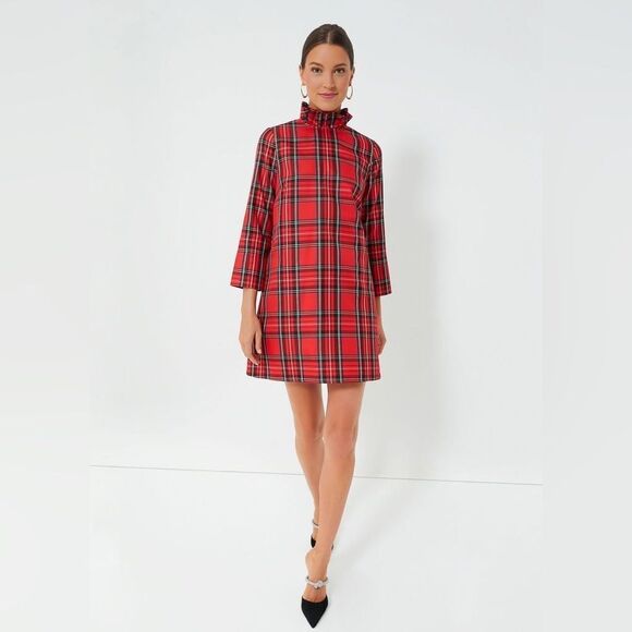 Tuckernuck Royal Stewart Tartan Daphne Dress NWT